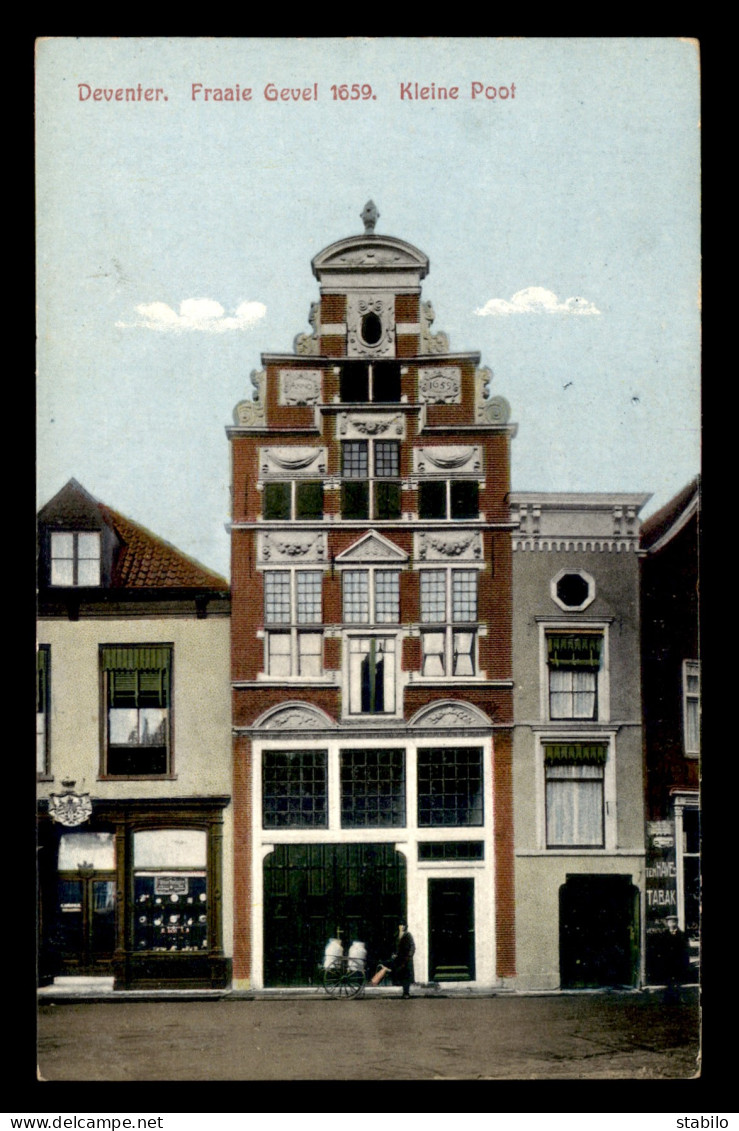 PAYSBAS - DEVENTER - FRAALE GEVEL 1659, KLEINE POOT - Deventer