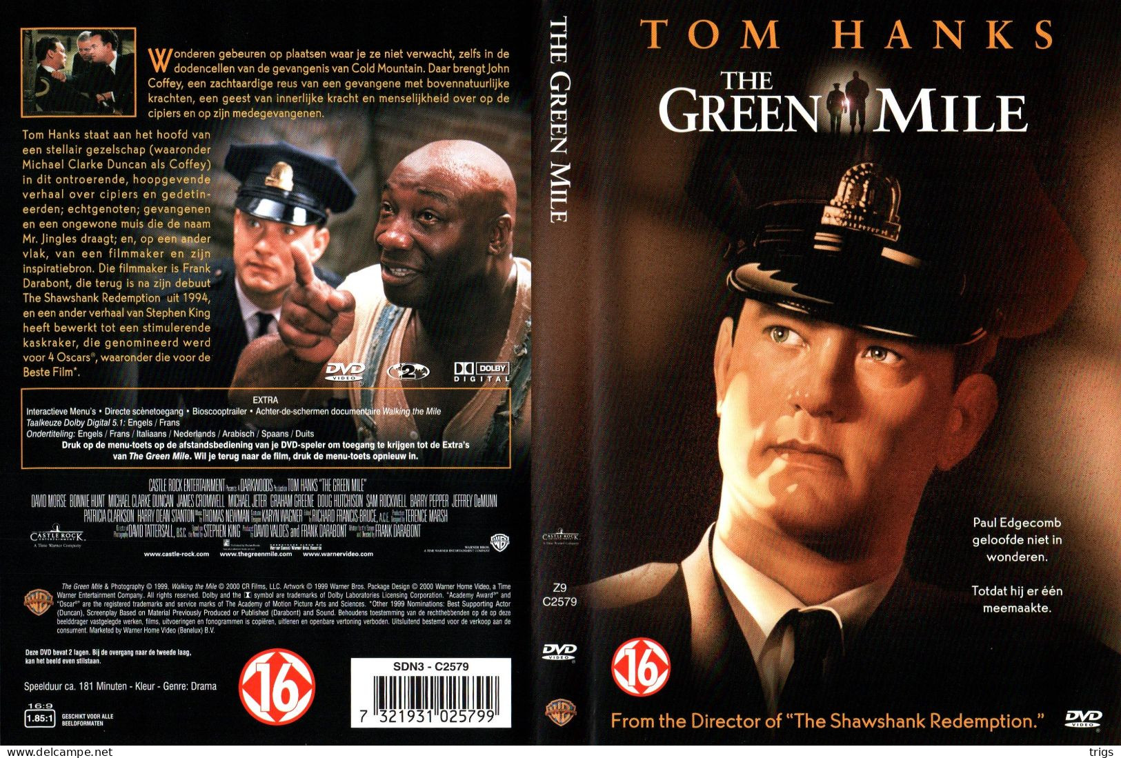 DVD - The Green Mile - Drama