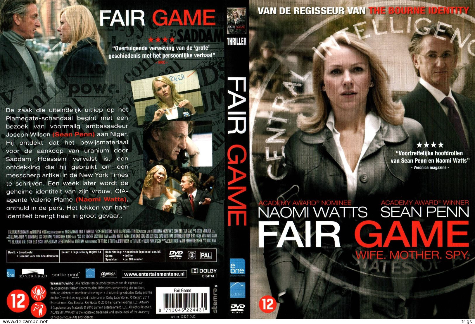 DVD - Fair Game - Policiers
