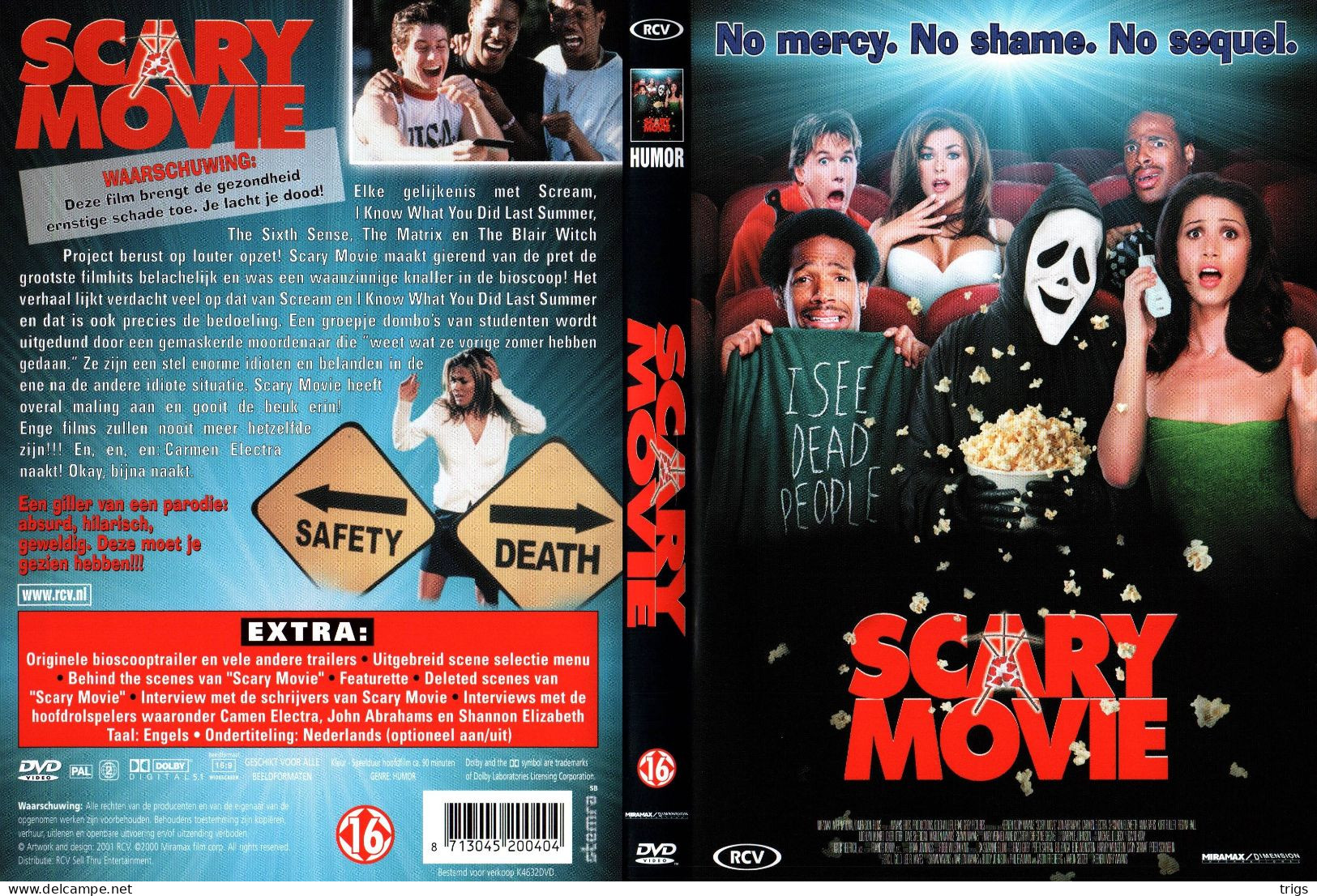 DVD - Scary Movie - Cómedia