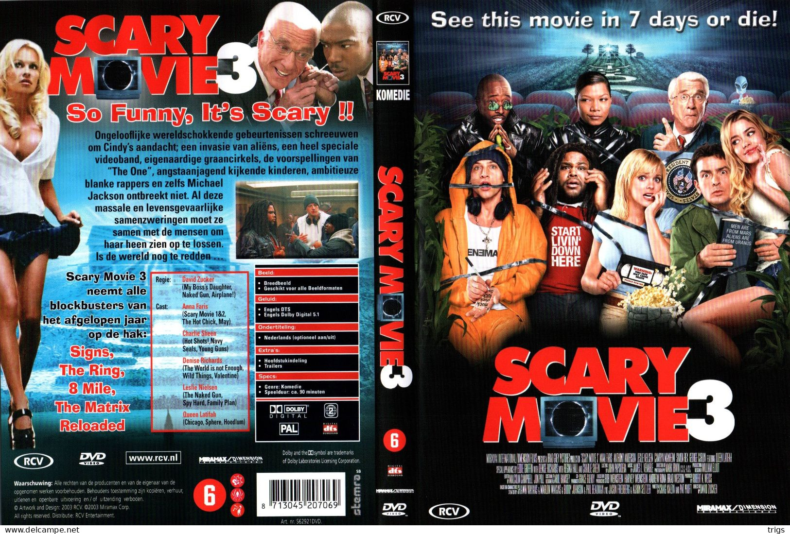 DVD - Scary Movie 3 - Commedia