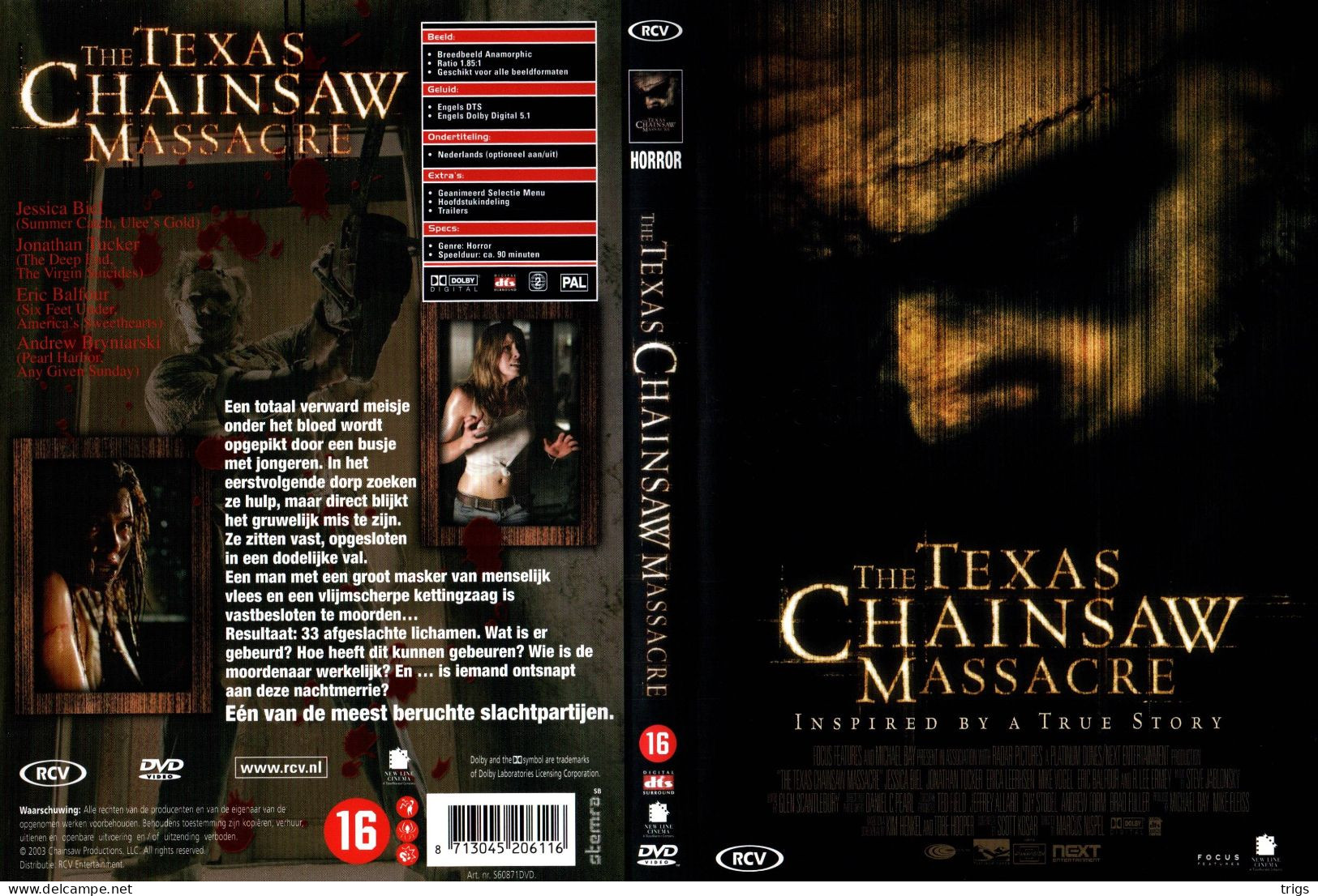 DVD - The Texas Chainsaw Massacre - Horreur