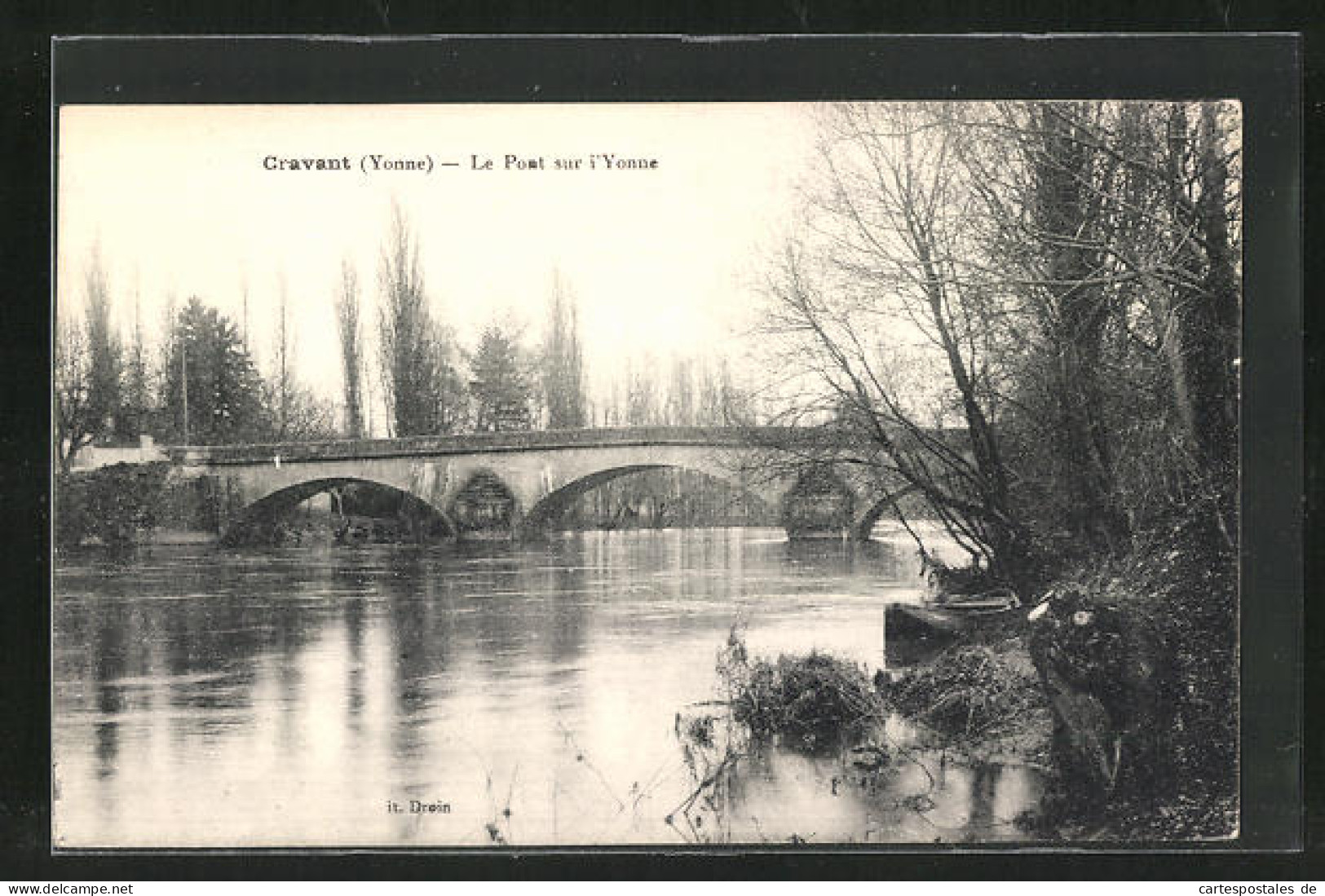 CPA Cravant, Le Pont Sur L`Yonne  - Pont Sur Yonne