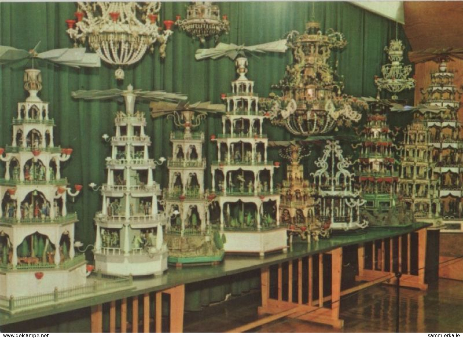 90106 - Seiffen - Spielzeugmuseum, Pyramiden - 1980 - Seiffen