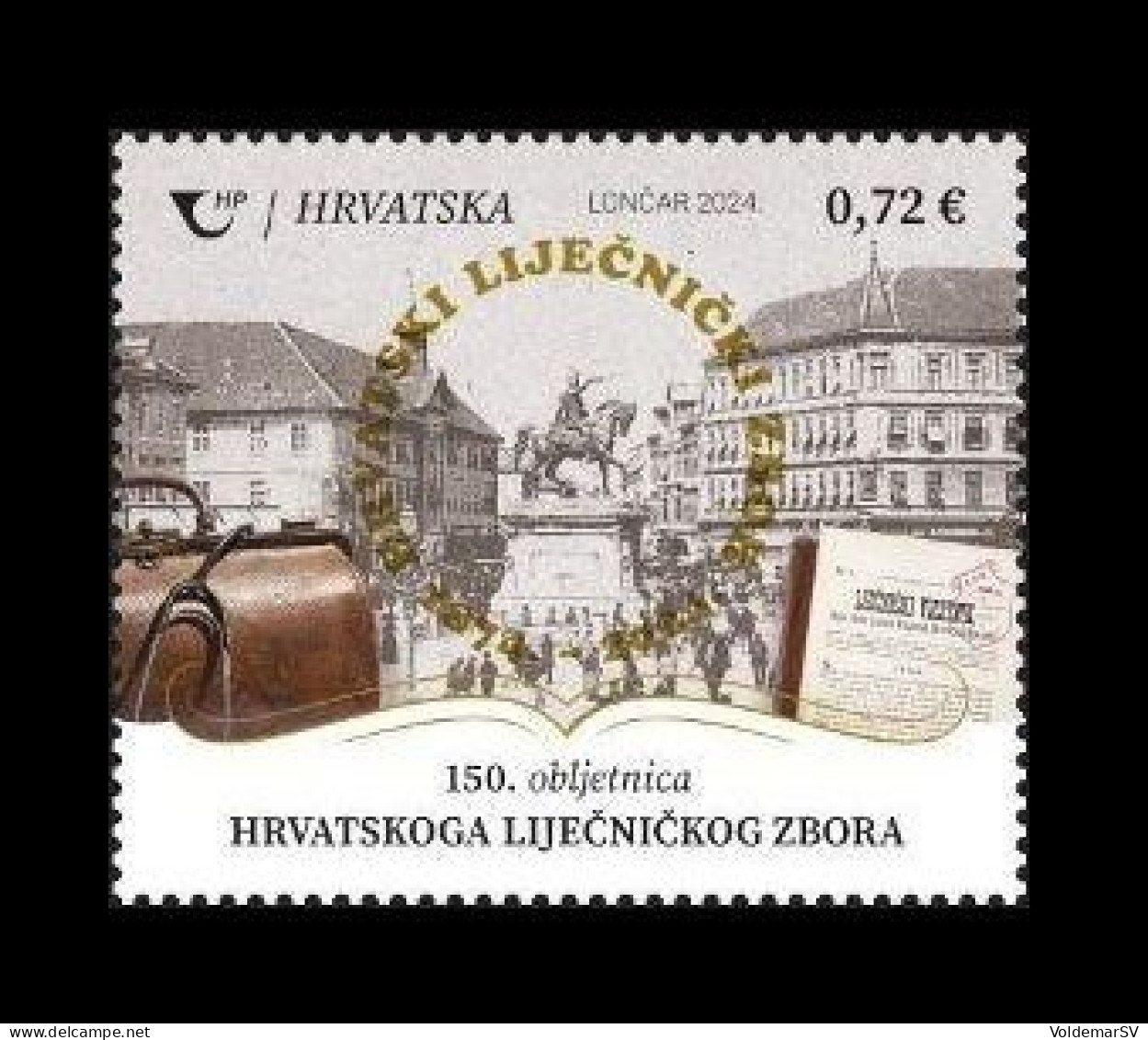 Croatia 2024 Mih. 1651 Croatian Medical Association MNH ** - Croazia