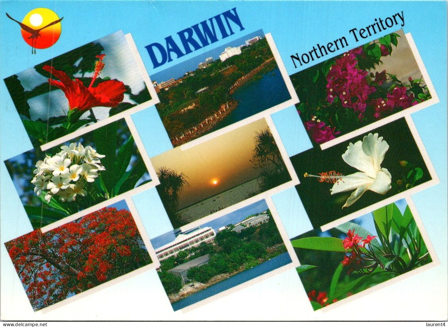 12-4-2024 (1 Z 41) Australia (posted To France With Athletic Stamp) NT - Darwin - Darwin