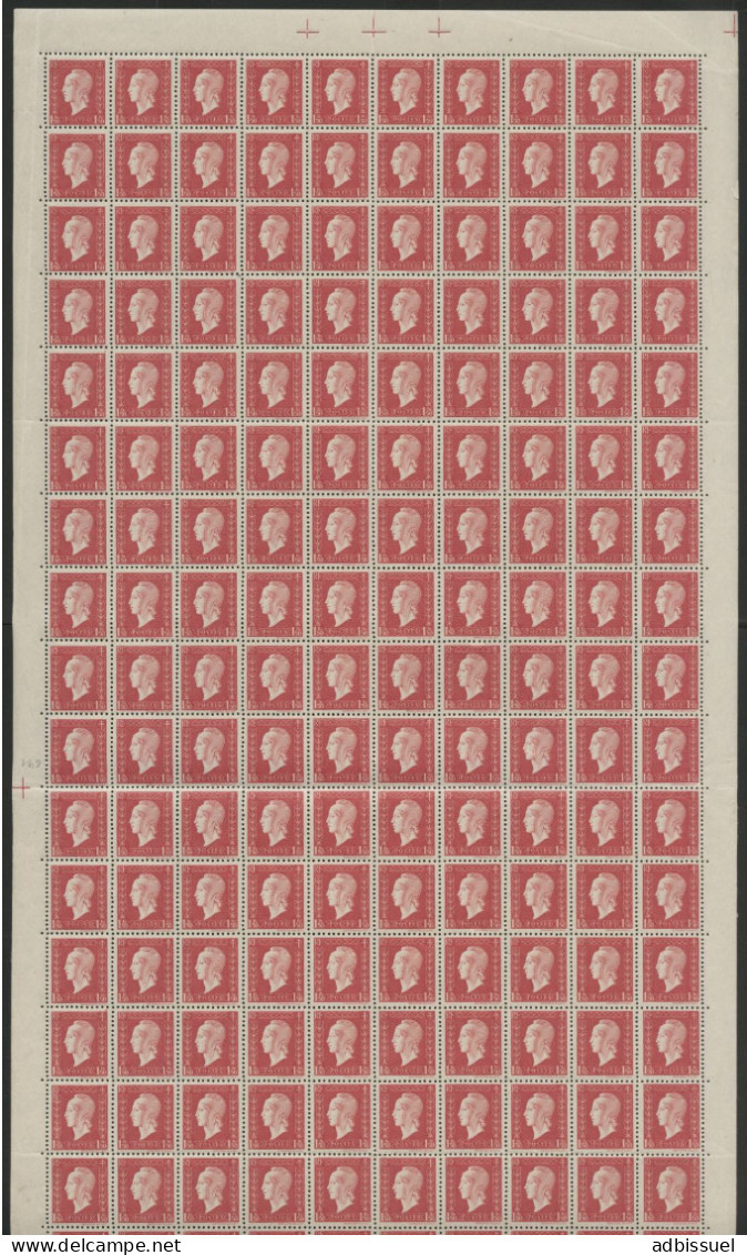 N° 691 Marianne De Dulac En Feuille Complète De 200 Exemplaires Neufs ** (MNH) RARE EN FEUILLE COMPLETE Voir Suite - Full Sheets