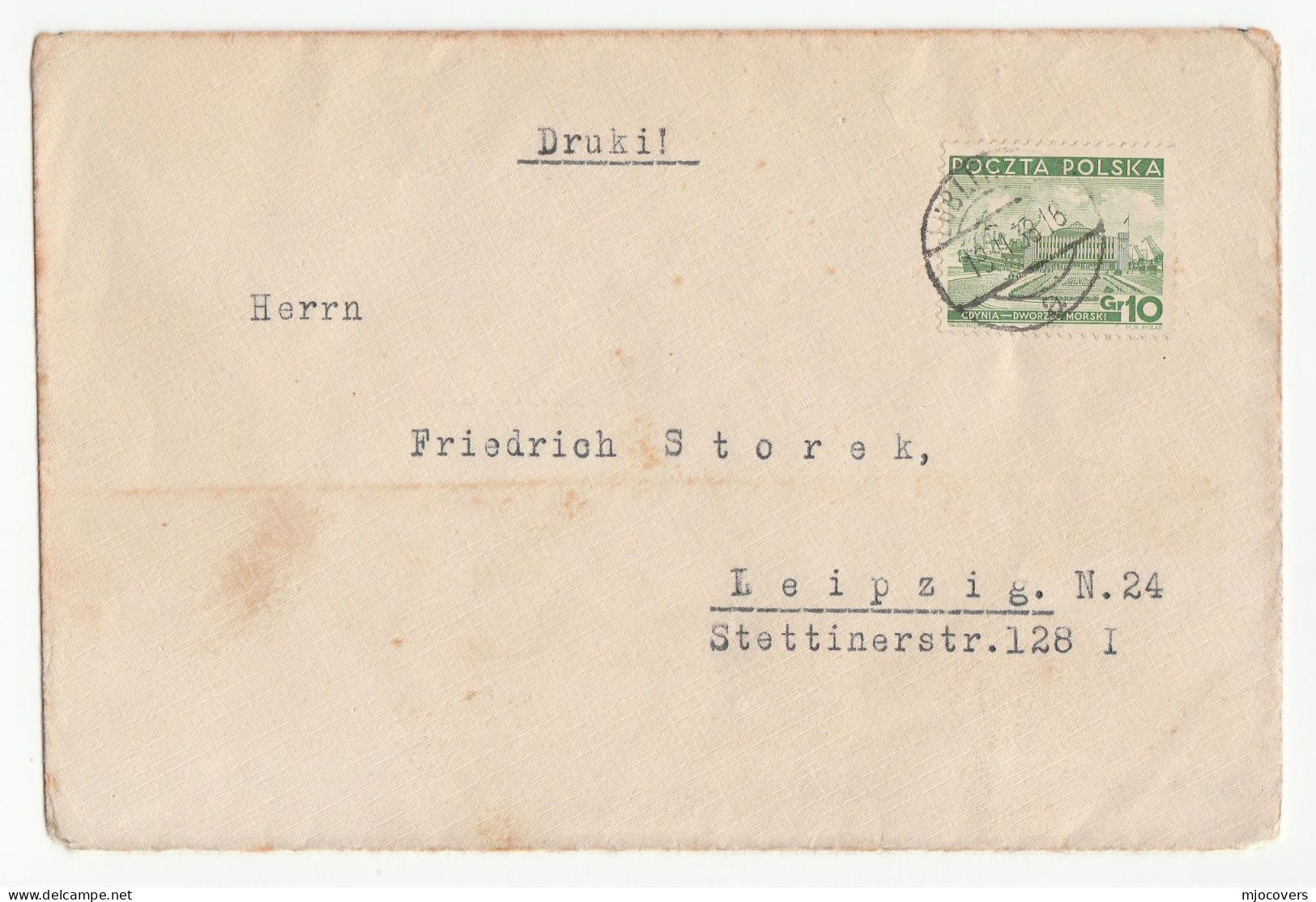 1938 Lubliniec POLAND  Cover Stamps - Briefe U. Dokumente