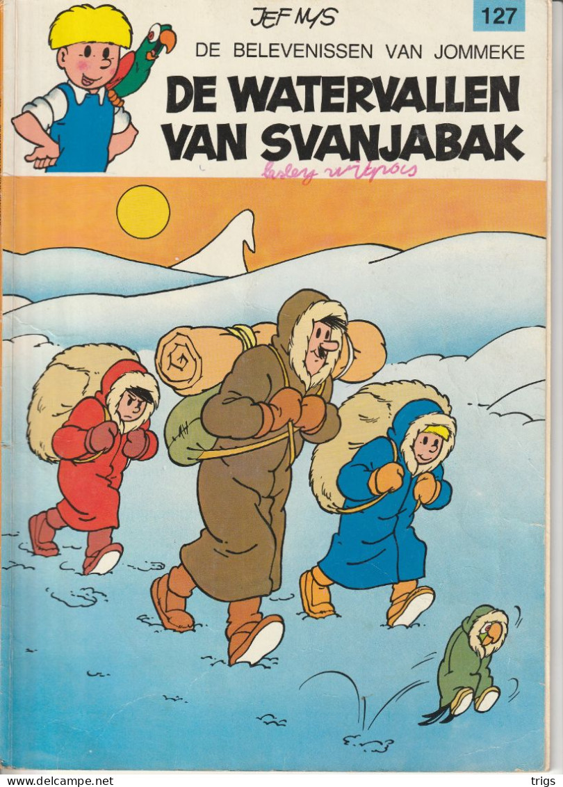 N° 127 - De Watervallen Van Svanjabak - Jommeke