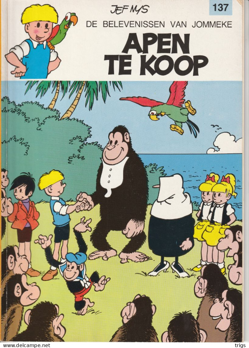 N° 137 - Apen Te Koop - Jommeke