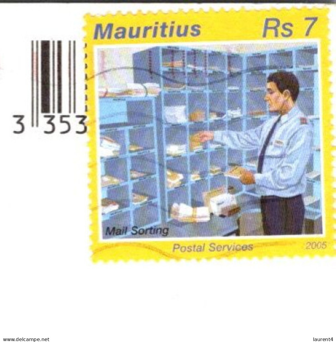 12-4-2024 (1 Z 41) Mauritius / Ile Maurice (posted To France) 9 Views (with Postal Service Staff Stamp) - Mauritius