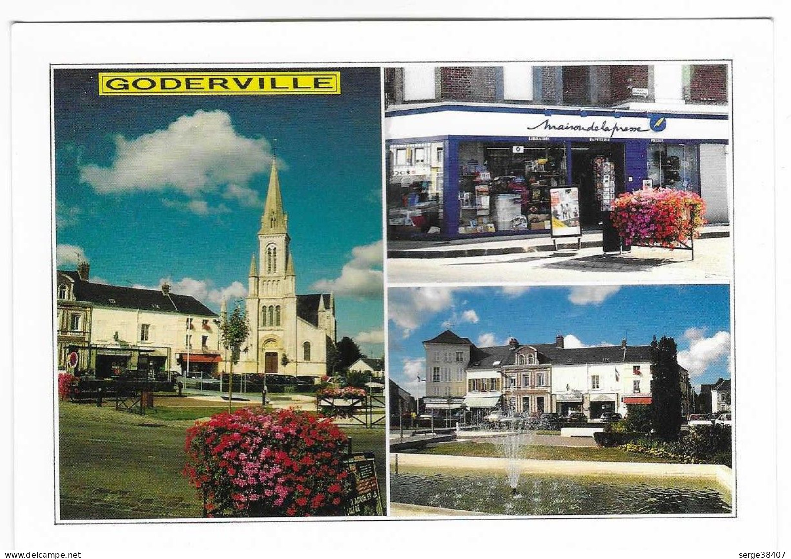 Goderville - Le Centre Ville - N° 1556 Dubray  # 6-23/24 - Goderville
