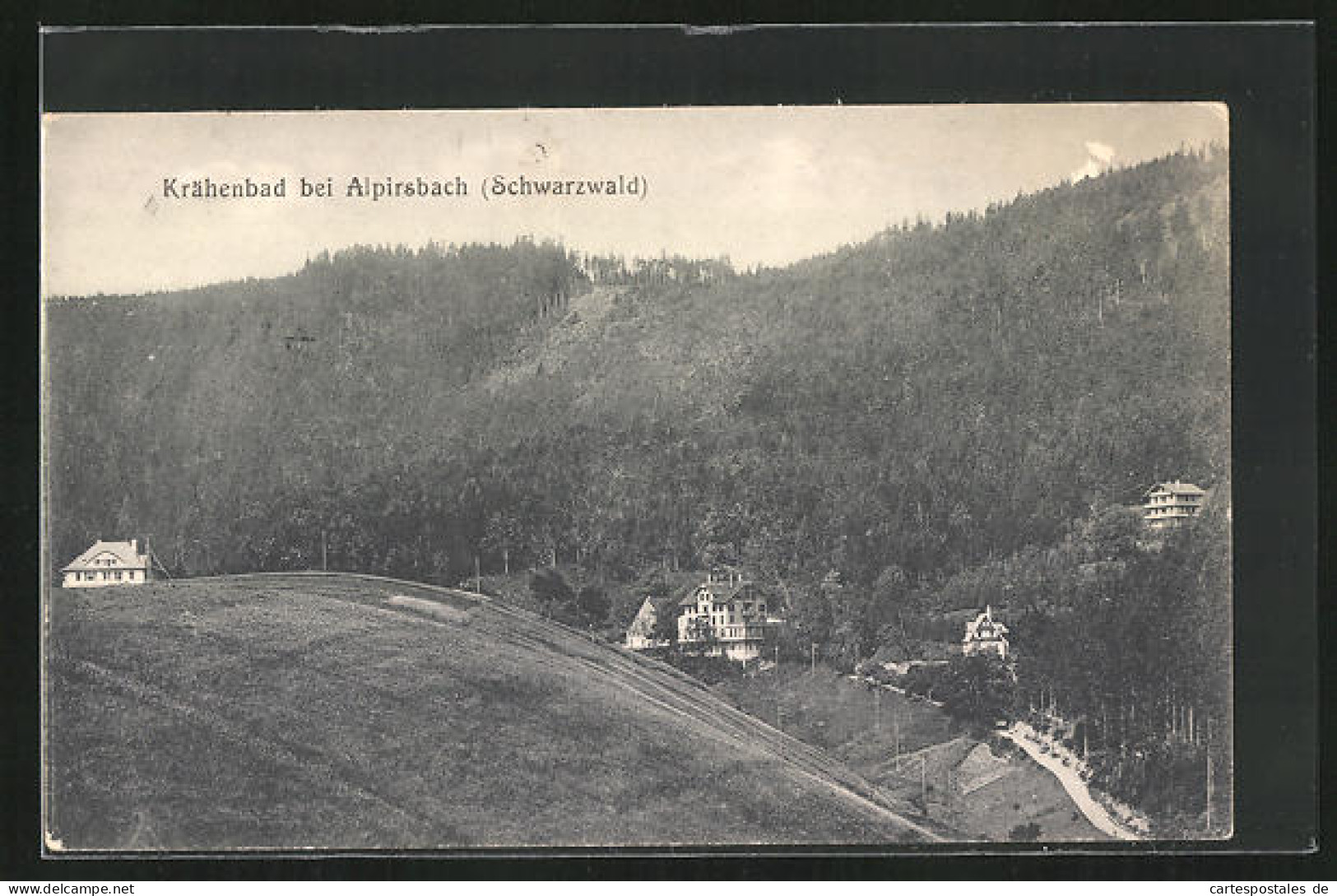 AK Krähenbad /Alpirsbach, Villen Am Waldesrand  - Alpirsbach