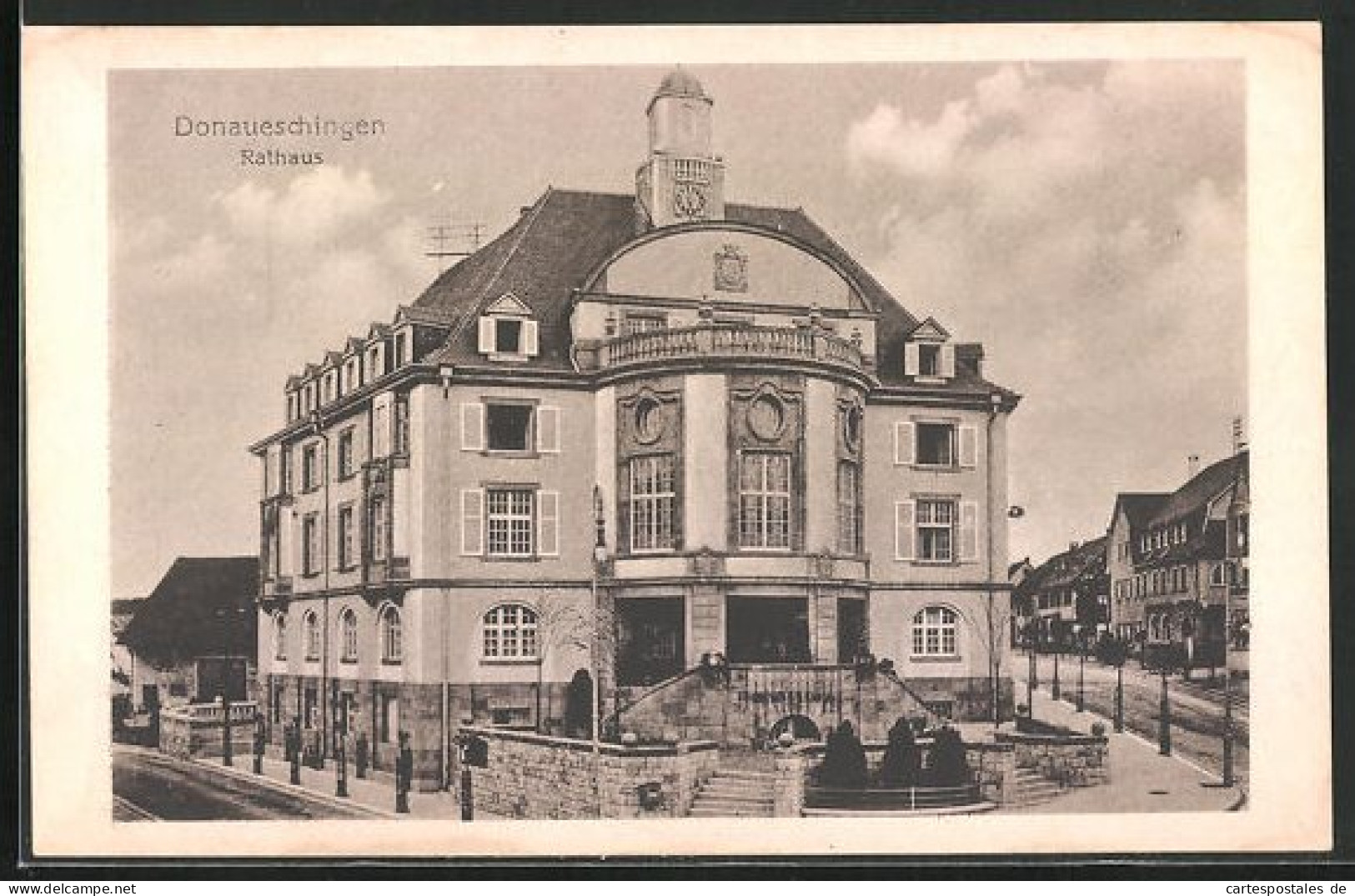 AK Donaueschingen, Rathaus  - Donaueschingen