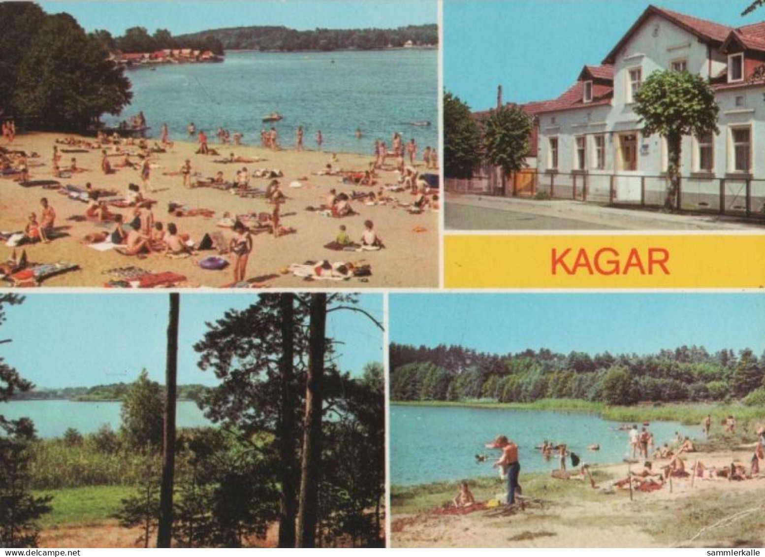 89665 - Rheinsberg-Kagar - U.a. Am Grossen Zermitten - 1983 - Rheinsberg