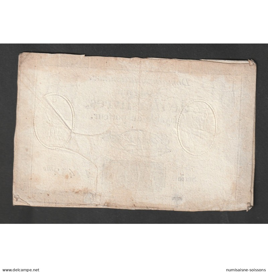 ASSIGNAT DE 10 LIVRES - 24/10/1792 - DOMAINES NATIONAUX - SERIE 14838 - TB+ - Assignats & Mandats Territoriaux