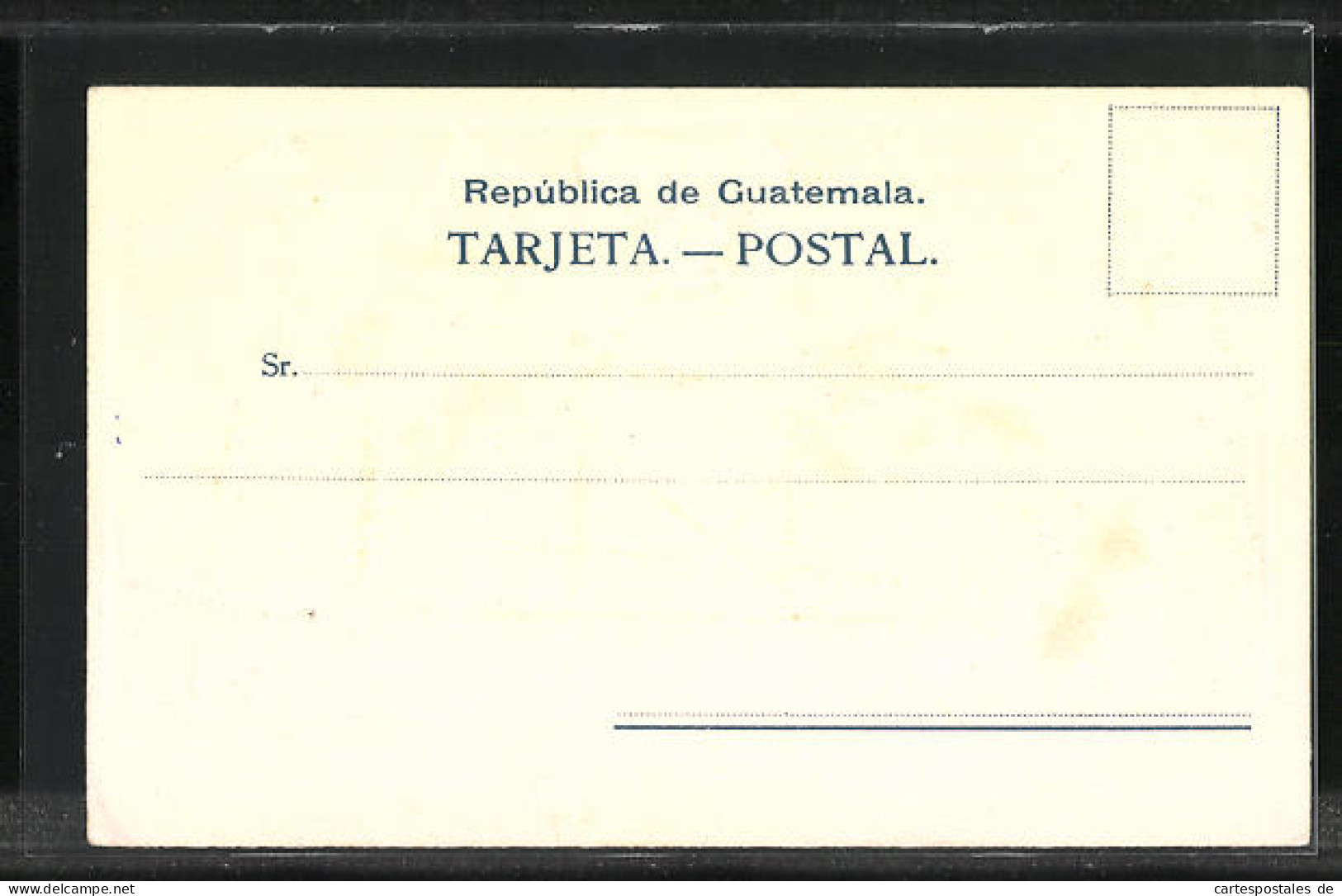 Präge-Künstler-AK Guatemala, Briefmarken Und Wappen  - Timbres (représentations)