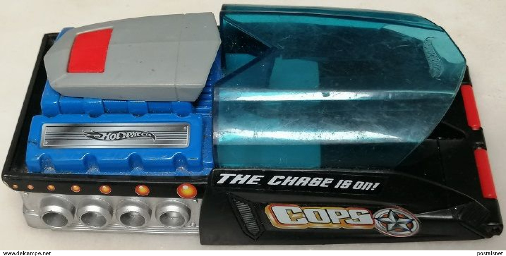 Hot Wheels-2X Turbo Booster-7 "Long-Blue-B5696-2003 - Other & Unclassified