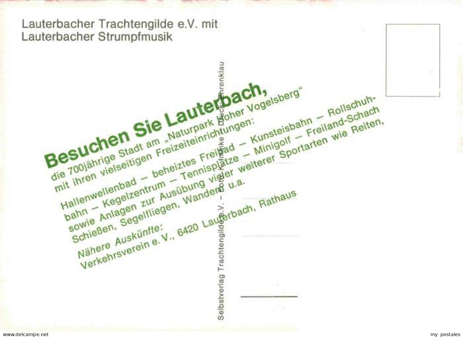 73970357 Lauterbach_Hessen Lauterbacher Trachtengilde E.V. Mit Lauterbacher Stru - Lauterbach
