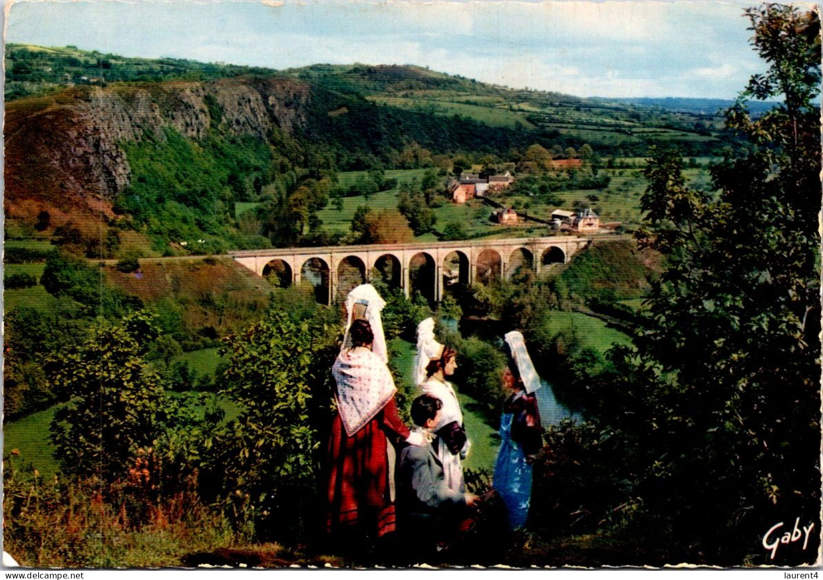 12-4-2024 (1 Z 43) France - Viaduc En Normandie (bridge) - Ponti