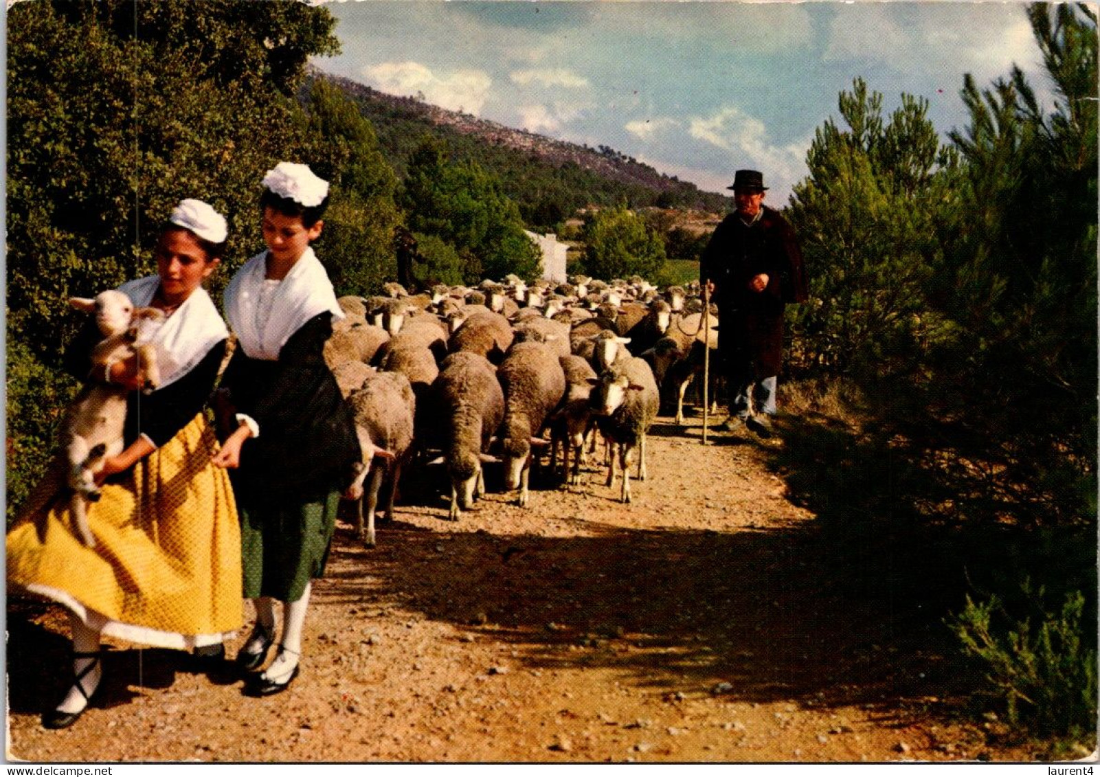 12-4-2024 (1 Z 43) France - Folklore En Provence - Provence-Alpes-Côte D'Azur