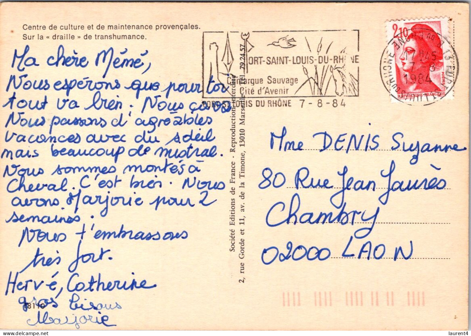 12-4-2024 (1 Z 43) France - Folklore En Provence - Provence-Alpes-Côte D'Azur