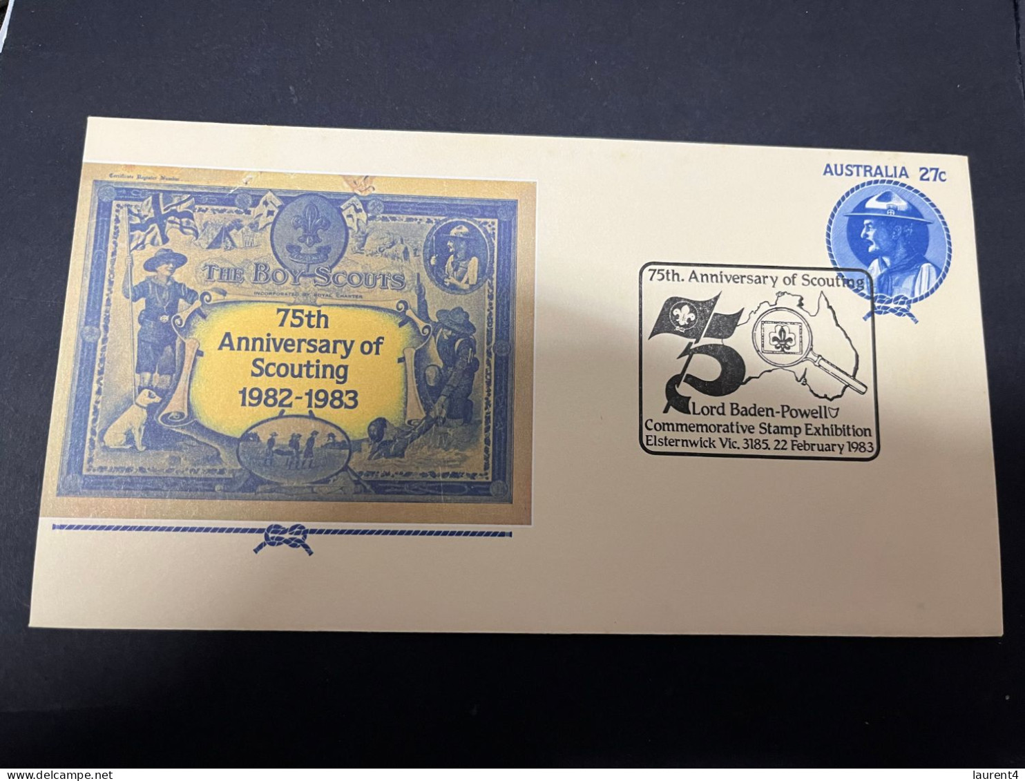 12-4-2024 (1 Z 44) Scouts In Australia (2 Covers) - FDC