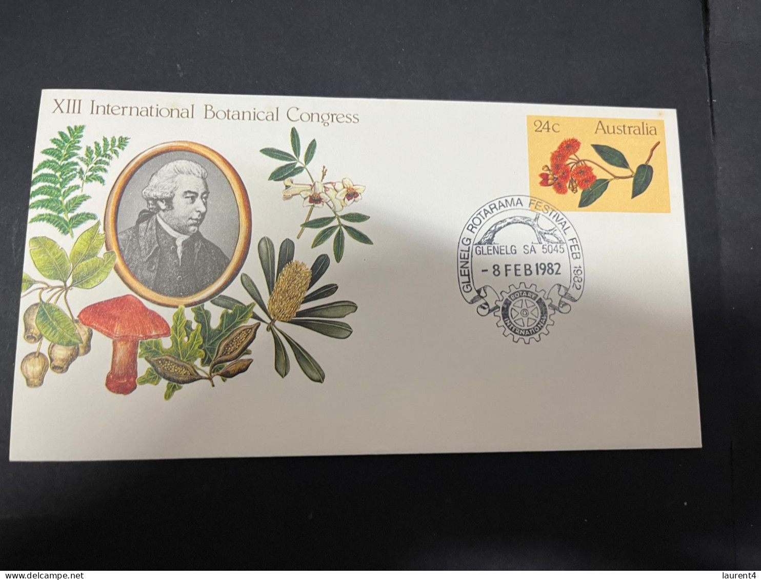 12-4-2024 (1 Z 44) Australia FDC - Rotary International Glenelg - 1982 - FDC