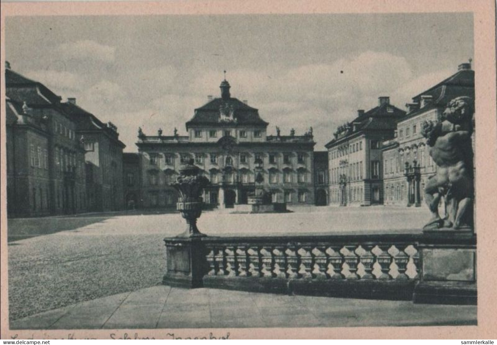 36819 - Ludwigsburg - Innenhof Vom Schloss - Ca. 1950 - Ludwigsburg