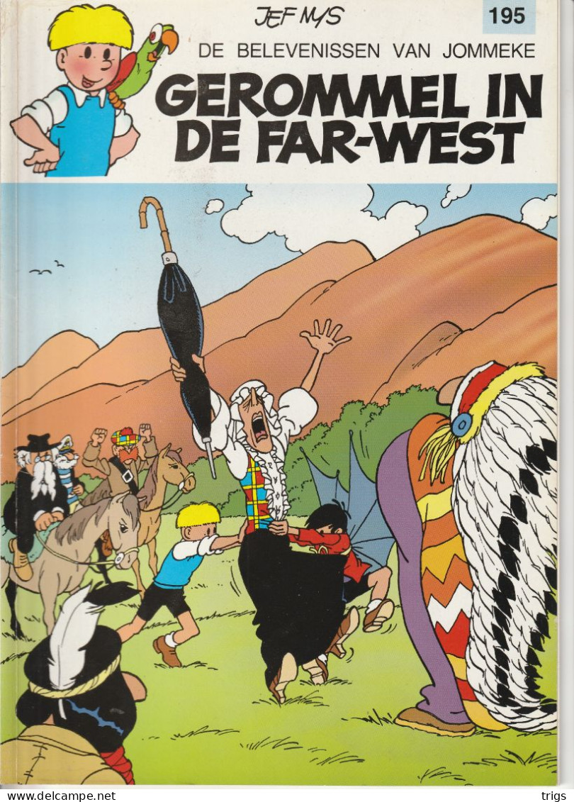 N° 195 - Gerommel In De Far West - Jommeke