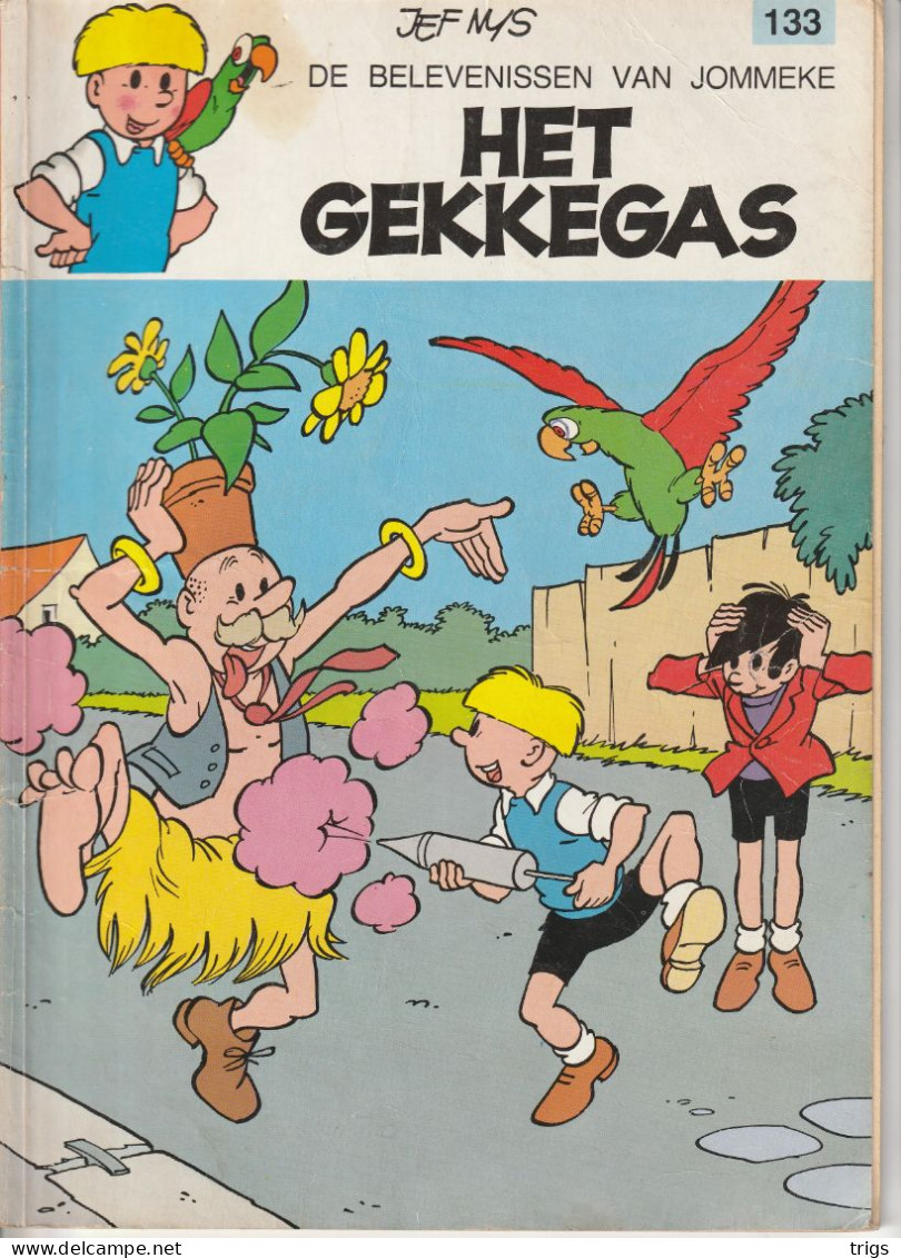 N° 133 - Het Gekkegas - Jommeke