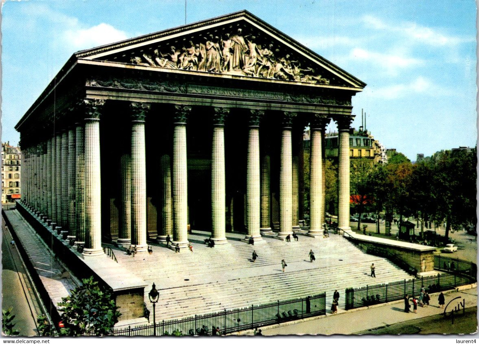 12-4-2024 (1 Z 45) France - Eglise De La Madeleine à Paris - Eglises Et Cathédrales