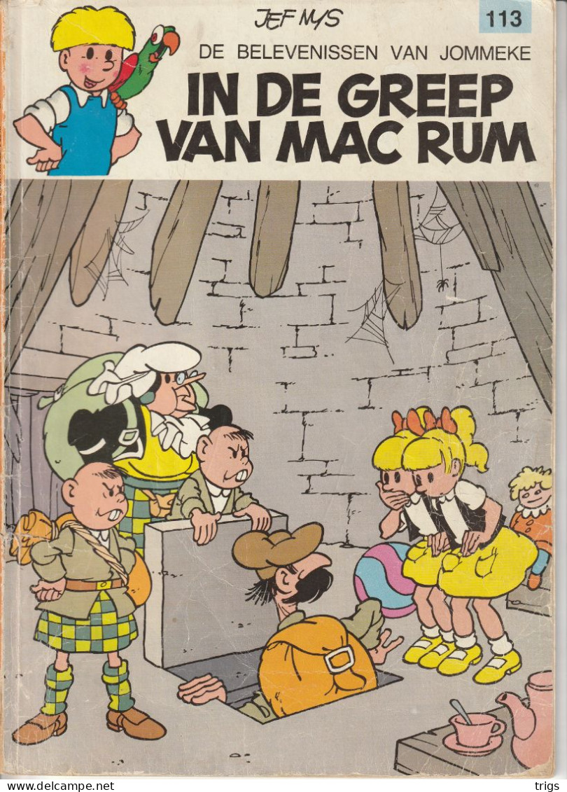 N° 113 - In De Greep Van Mac Rum - Jommeke