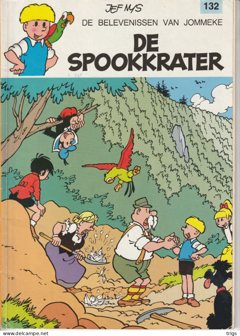 N° 132 - De Spookkrater - Jommeke