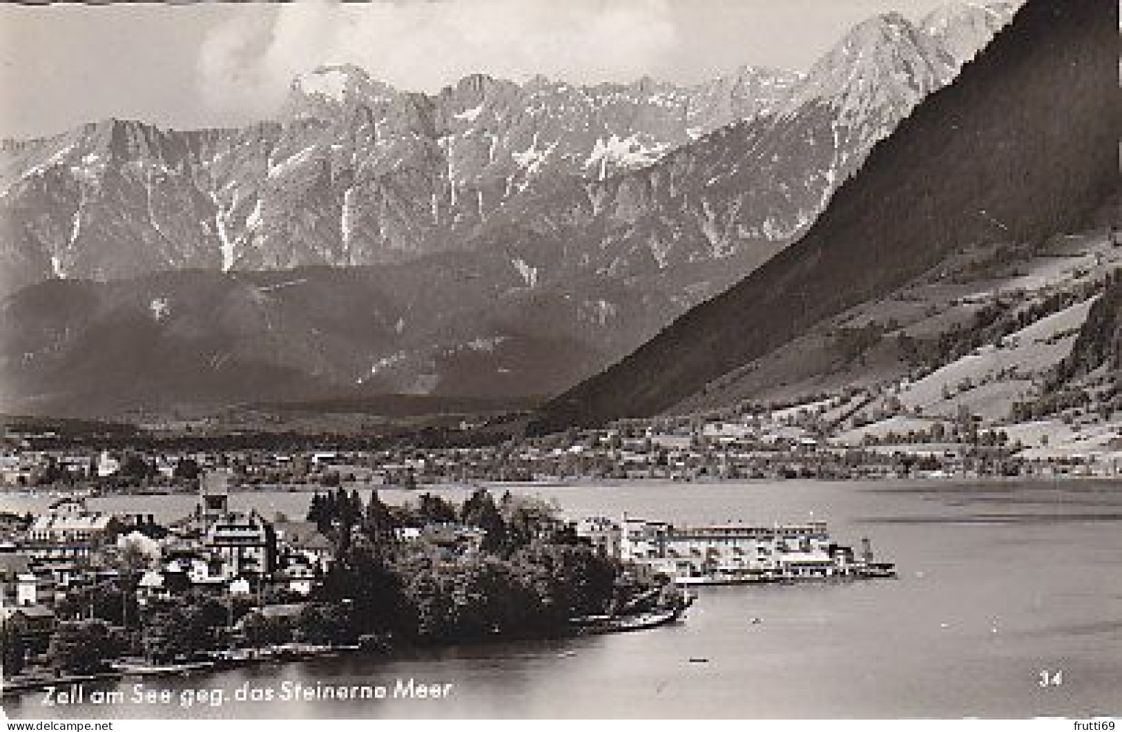 AK 212344 AUSTRIA - Zell Am See Geg. Das Steinerne Meer - Zell Am See