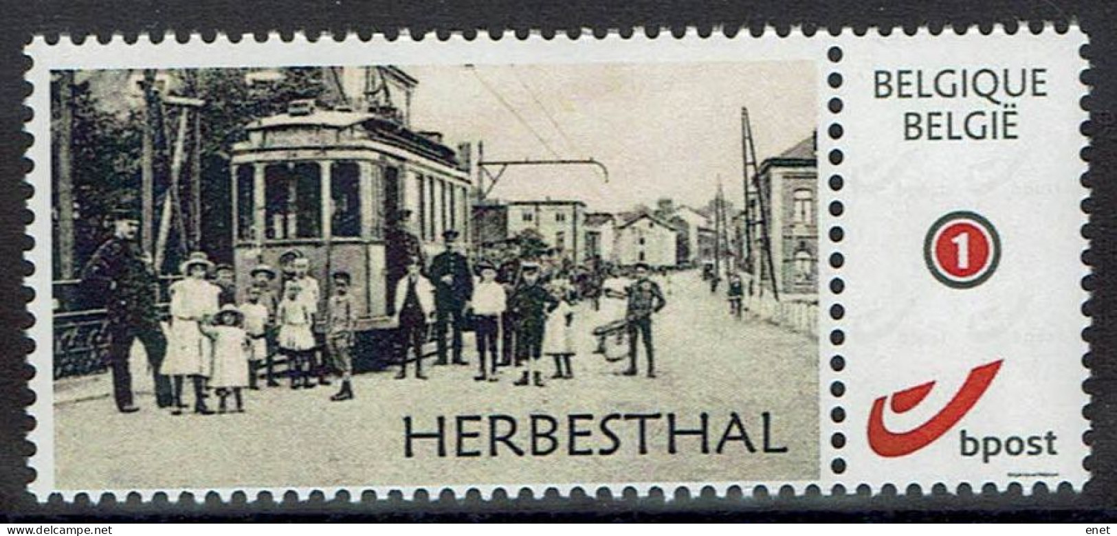 Belgie Belgien - Tram Straßenbahn - Herbesthal - Tranvías