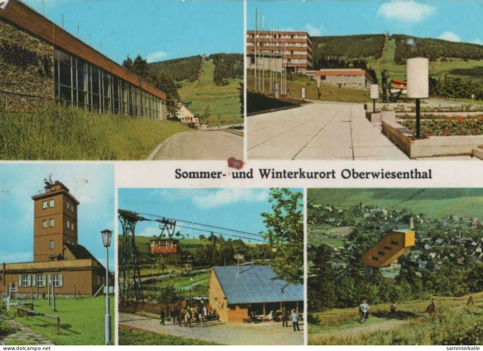 89666 - Oberwiesenthal - U.a. Blick Zum Ort - 1976 - Oberwiesenthal