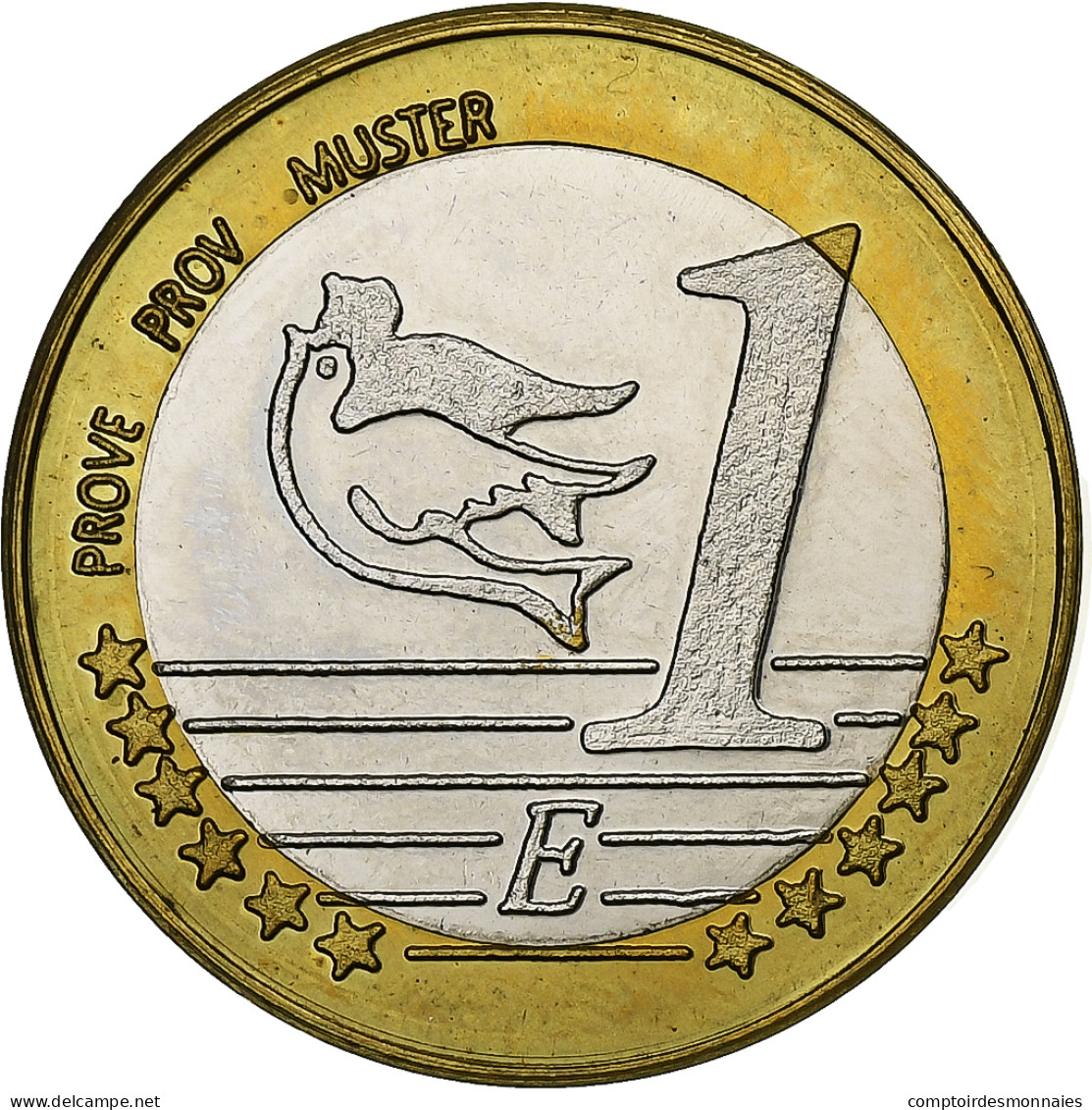 Hongrie, Euro, Fantasy Euro Patterns, Essai-Trial, Bimetallic, SPL+ - Private Proofs / Unofficial