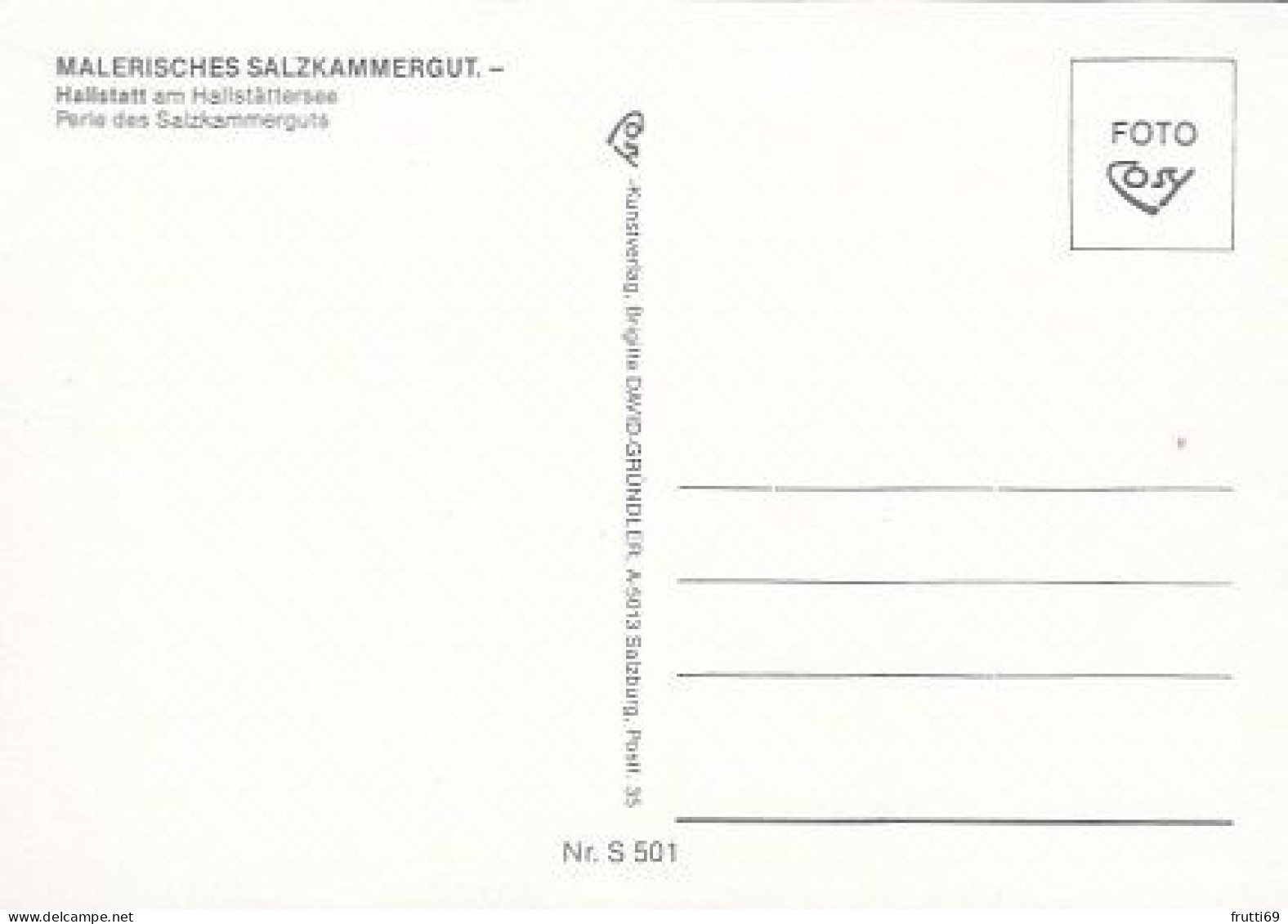AK 212371 AUSTRIA - Hallstatt - Hallstatt
