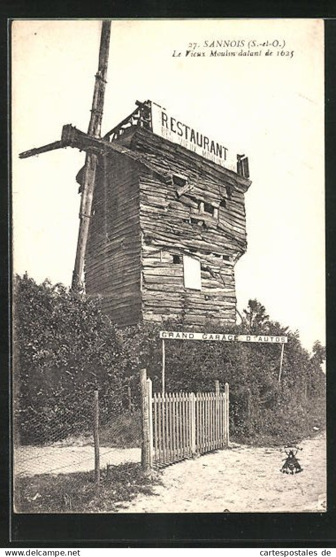 CPA Sannois, Le Vieux Moulin Datant De 1625  - Sannois