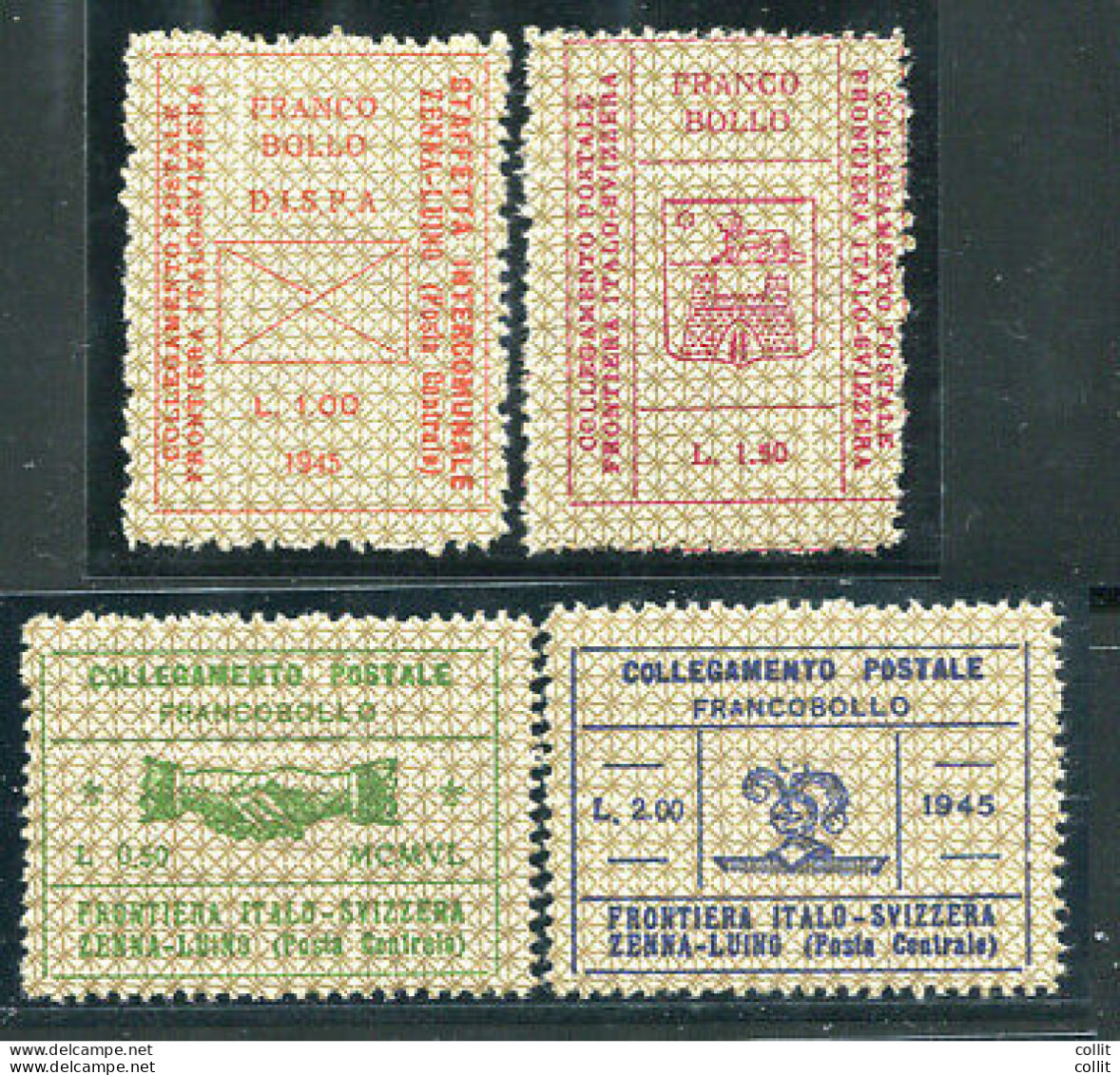 Collegamento Postale Italia - Svizzera Servizio Privato DISPA - Other & Unclassified