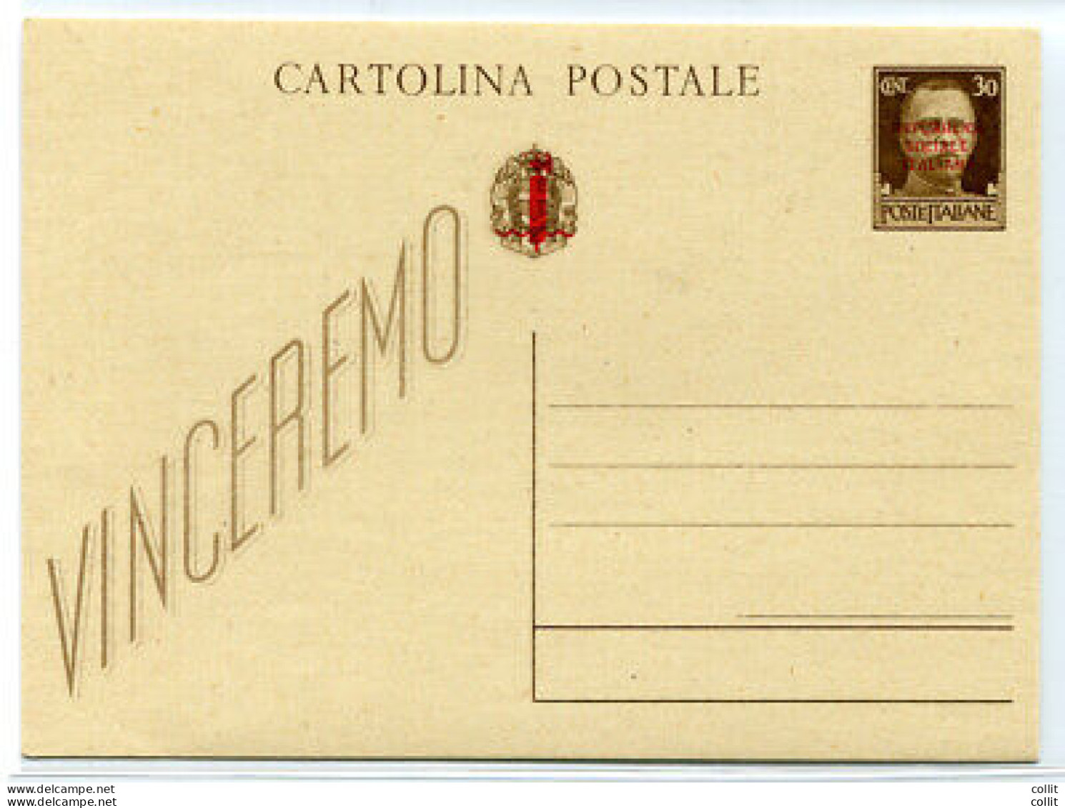 RSI Cartolina Postali C. 30 Fascetto - Postwaardestukken