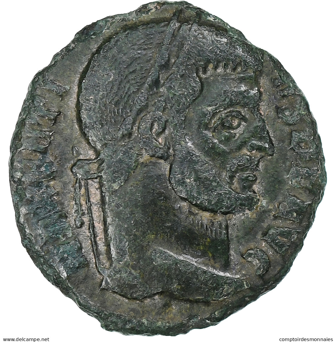 Maxence, 1/4 Nummus, 310, Rome, Bronze, TTB, RIC:237 - L'Empire Chrétien (307 à 363)