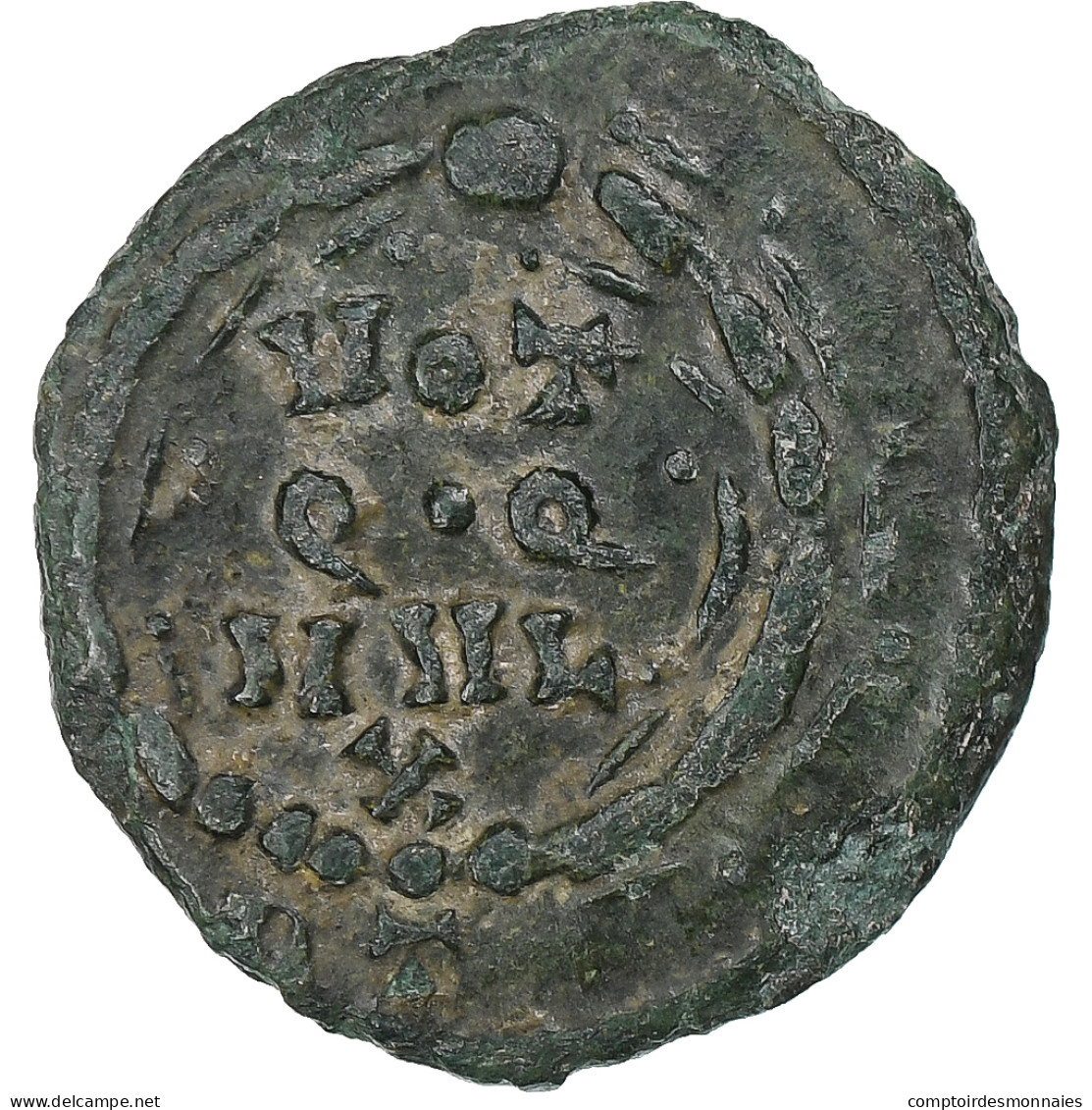 Maxence, 1/4 Nummus, 310, Rome, Bronze, TTB, RIC:237 - L'Empire Chrétien (307 à 363)