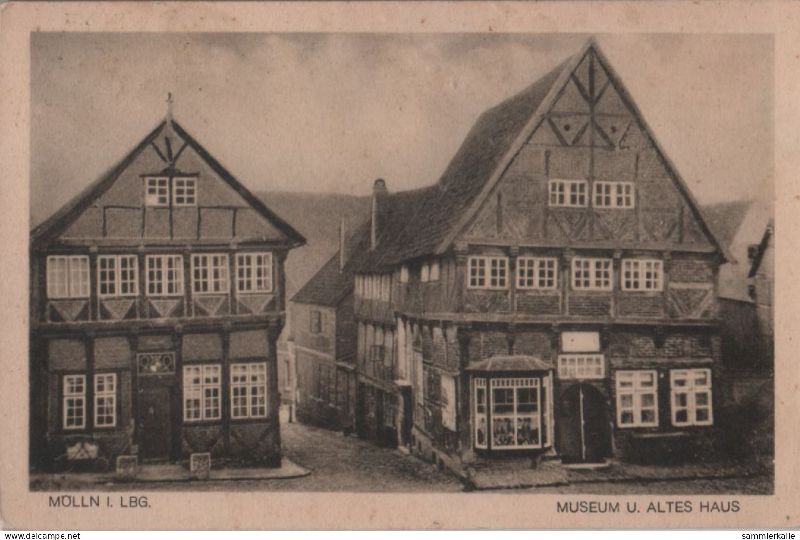 58418 - Mölln - Museum Und Altes Haus - 1926 - Moelln