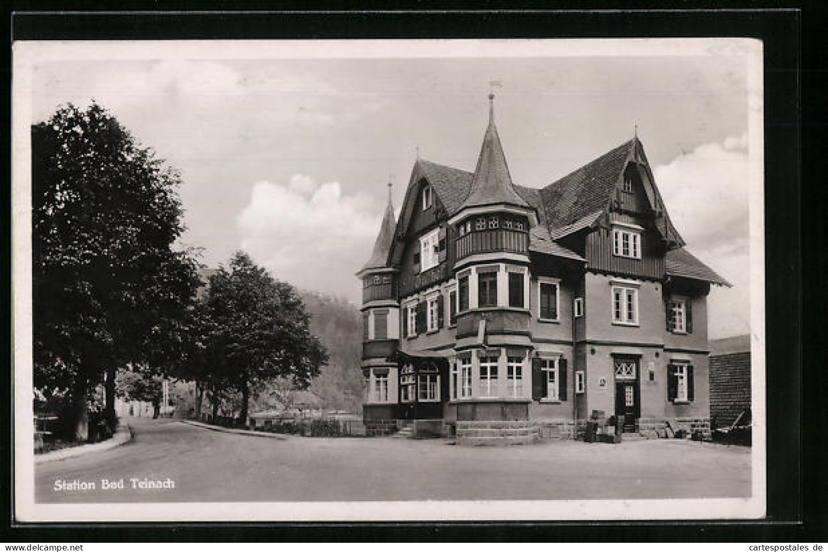 AK Bad Teinach, Gasthaus Und Pension Zur Station Teinach  - Bad Teinach