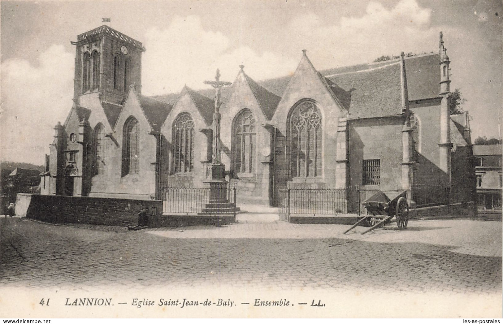 22 LANNION L EGLISE SAINT JEAN DE BALY - Lannion