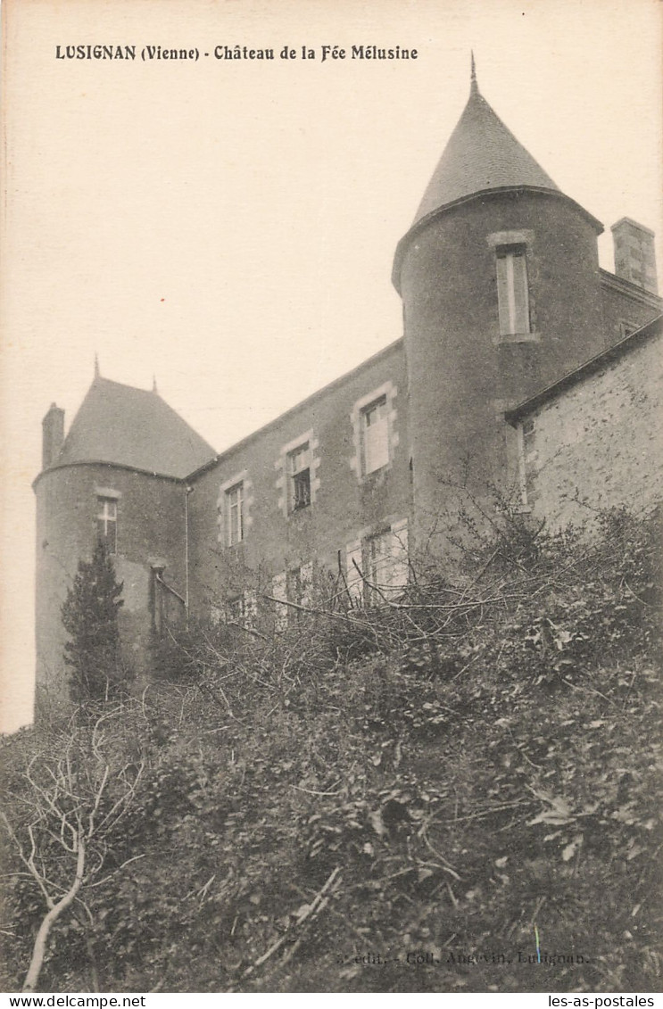 86 LUSIGNAN CHÂTEAU DE LA FEE MELUSINE - Lusignan