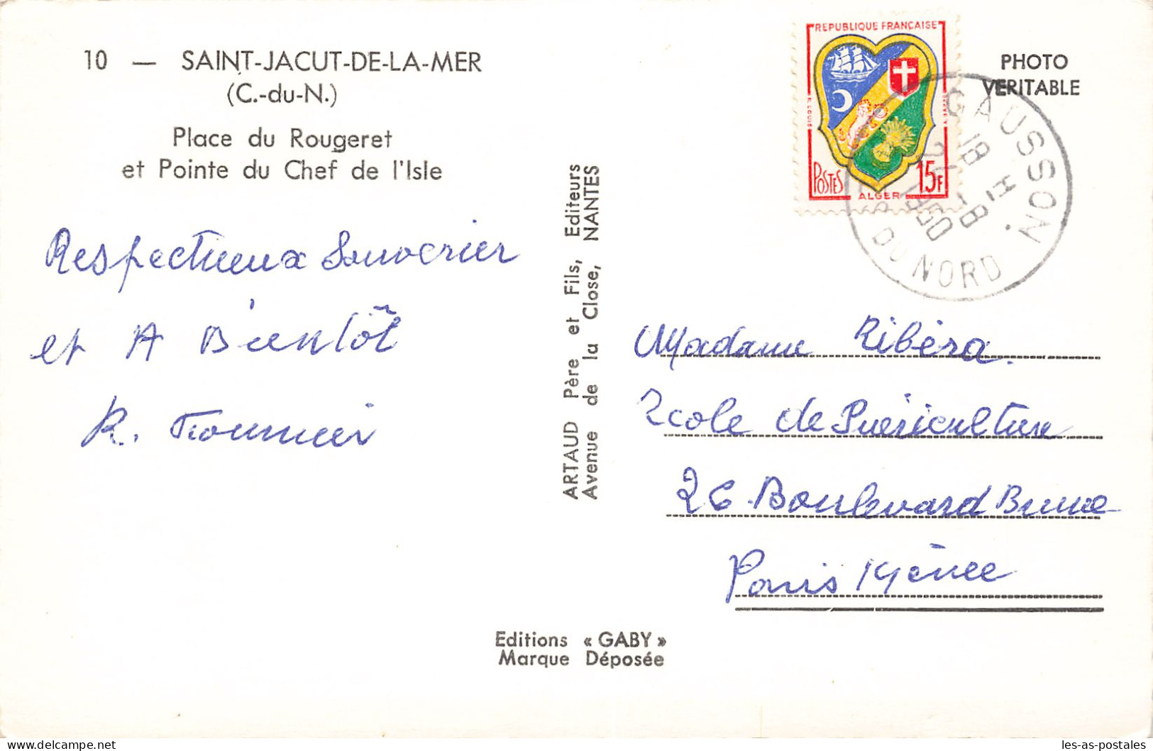 22 SAINT JACUT DE LA MER LA PLACE DU ROUGERET - Saint-Jacut-de-la-Mer