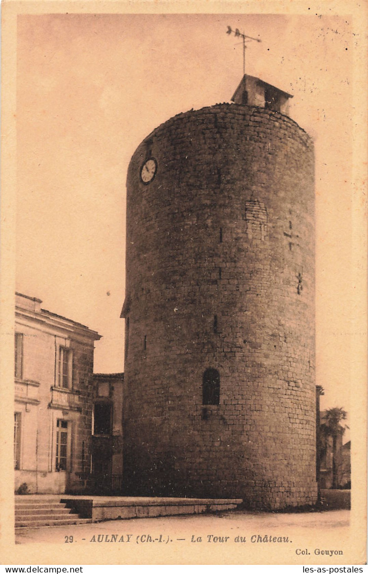 17 AULNAY LA TOUR DU CHÂTEAU - Aulnay